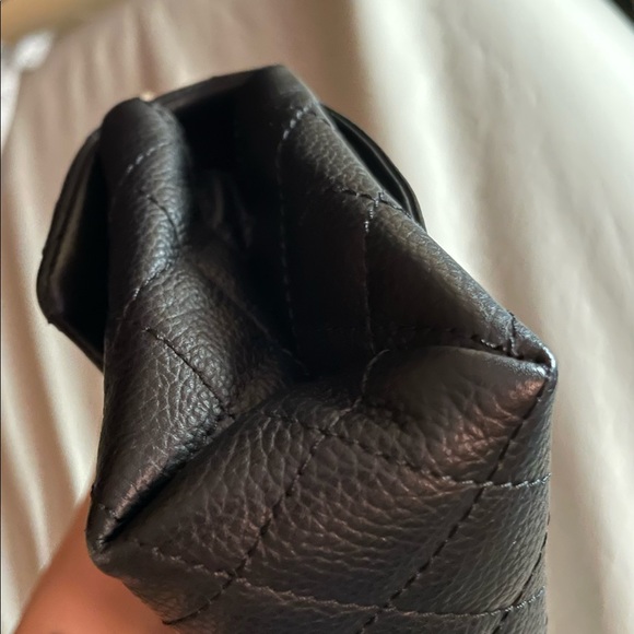 🚨SOLD🚨CHANEL 2.55 Reissue Flap Belt Bag Clutch Quilted Black Caviar Leather - Picture 12 of 14